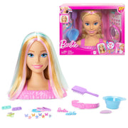 Barbie Doll Styling Head, Blonde, 20+ Hair Styling Accessories