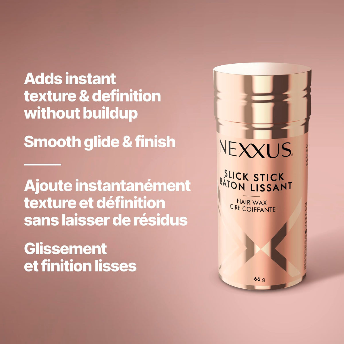 Nexxus Slick Stick Hair Wax, 66g