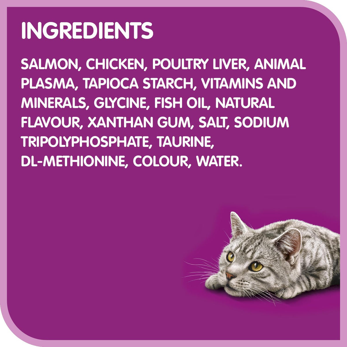 Whiskas Perfect Portions Kitten Wet Cat Food, Salmon, 75 g