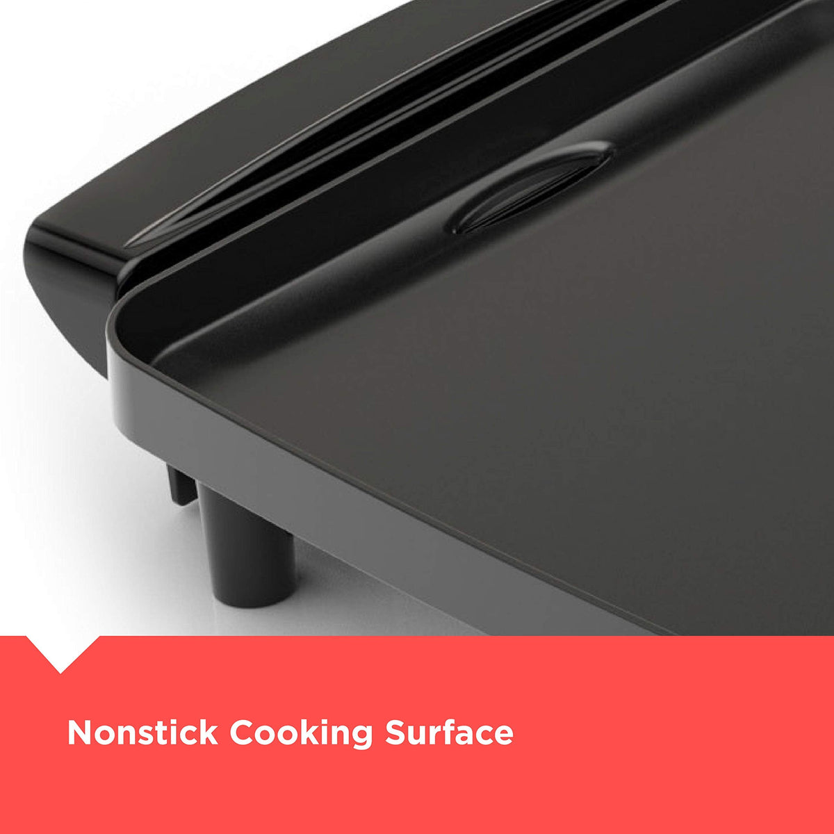 Black+Decker Electric Griddle with Temperature Probe, GD1810BC