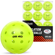 GoSports GS 40 Pickleball Balls, 12 Pack