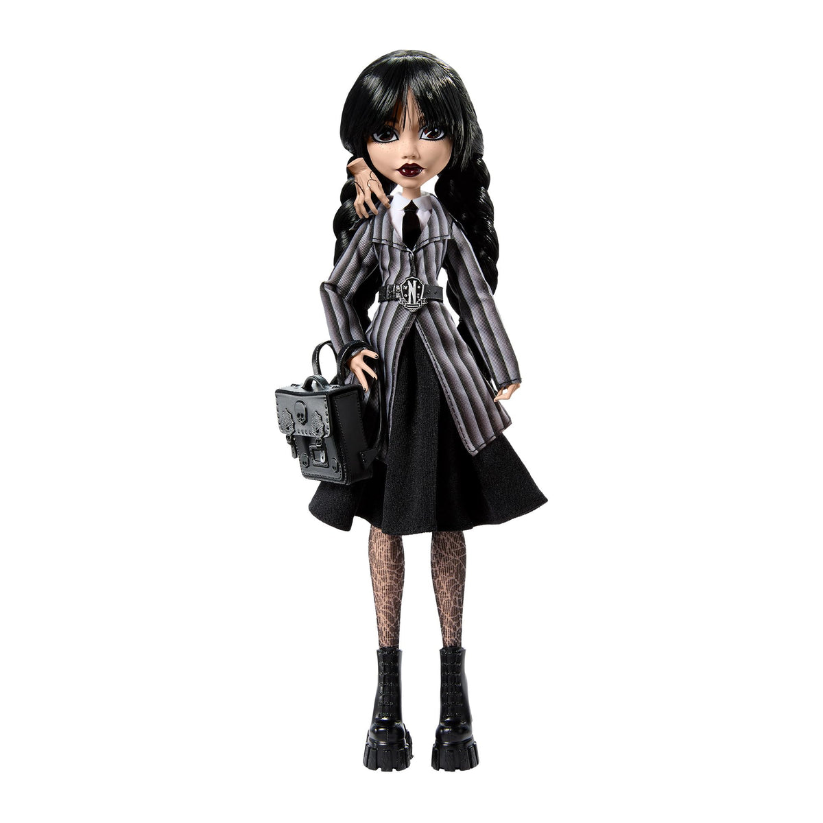 Monster High Wednesday Doll With Accessories, Nevermore Uniform