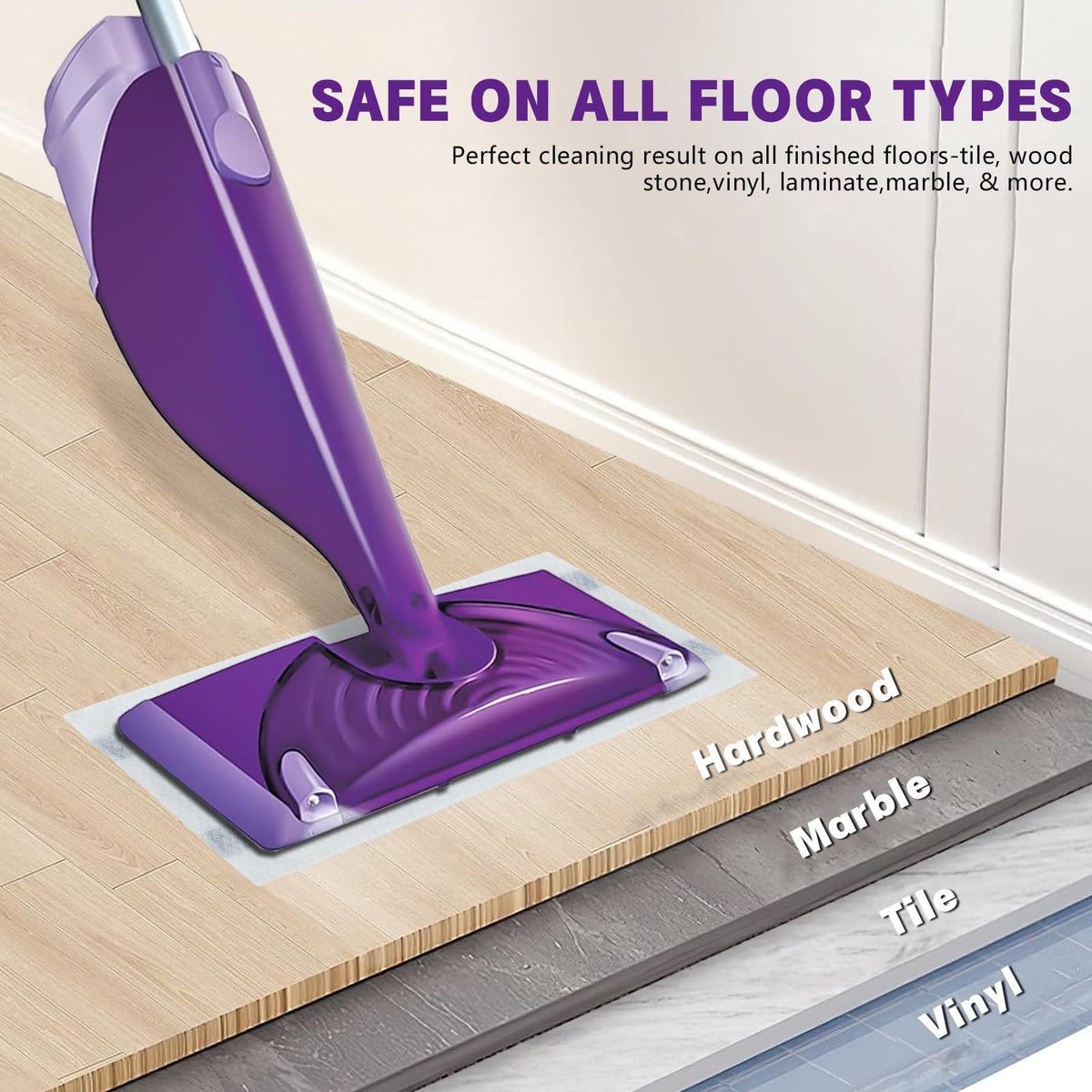 Disposable Wetjet Pad Refills for Swiffer Wetjet, 30 Count