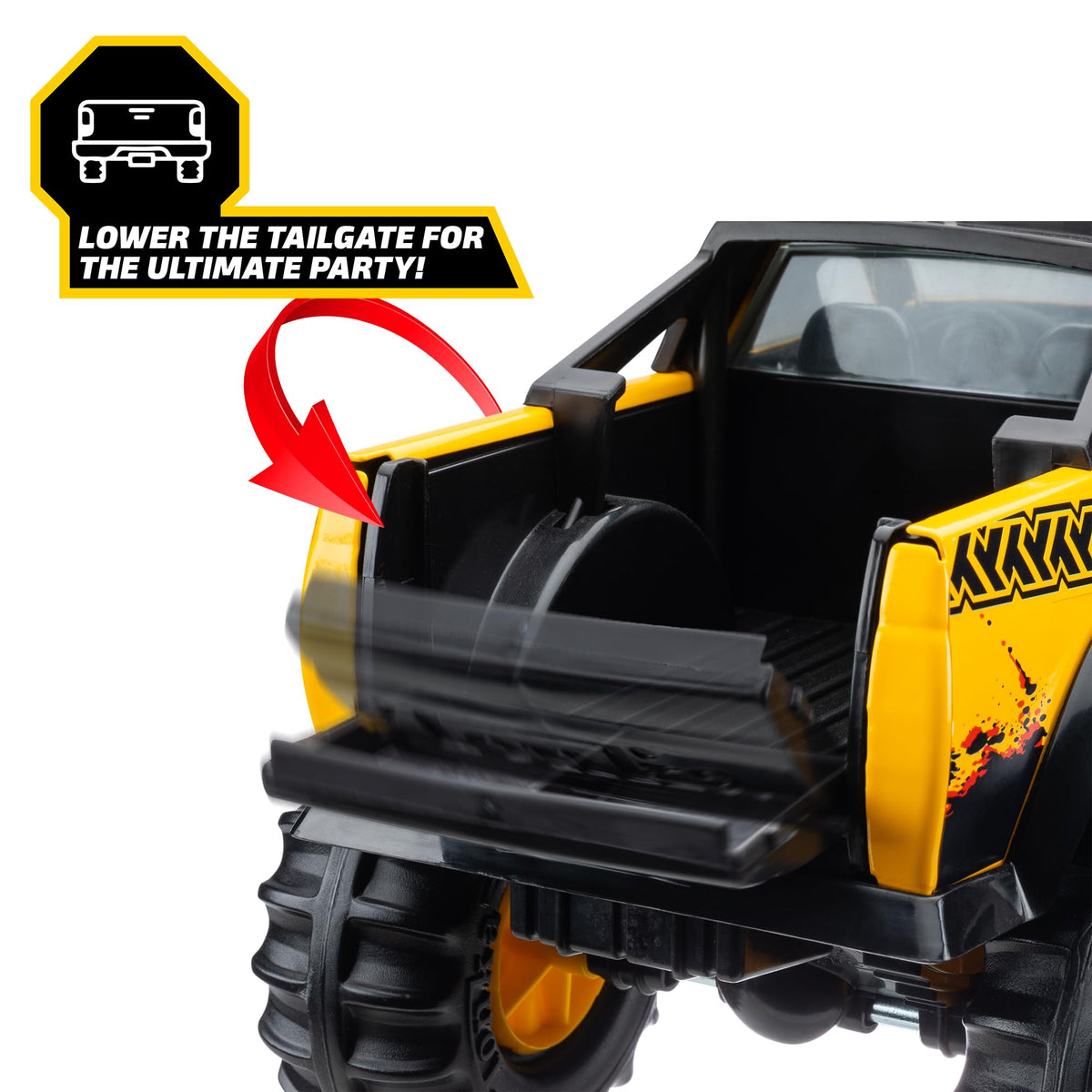 Tonka Steel Classics 4x4 Pickup Truck, Yellow