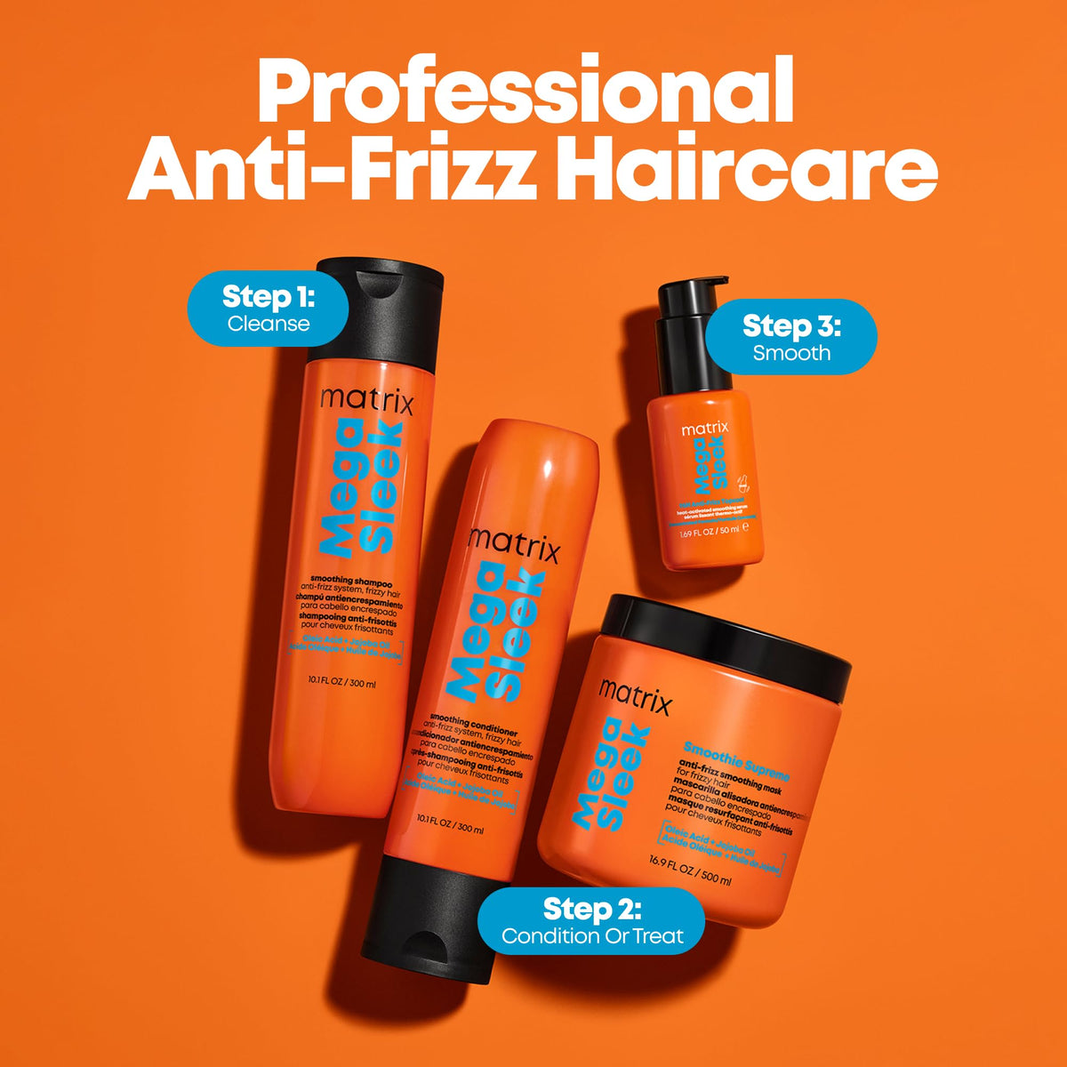 Matrix Mega Sleek Sulfate-Free Smoothing Shampoo