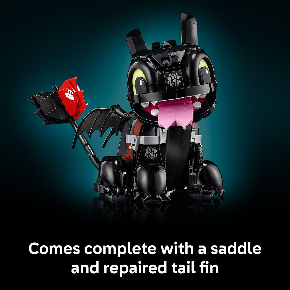 LEGO Icons How to Train Your Dragon: Toothless Building Set, 10375