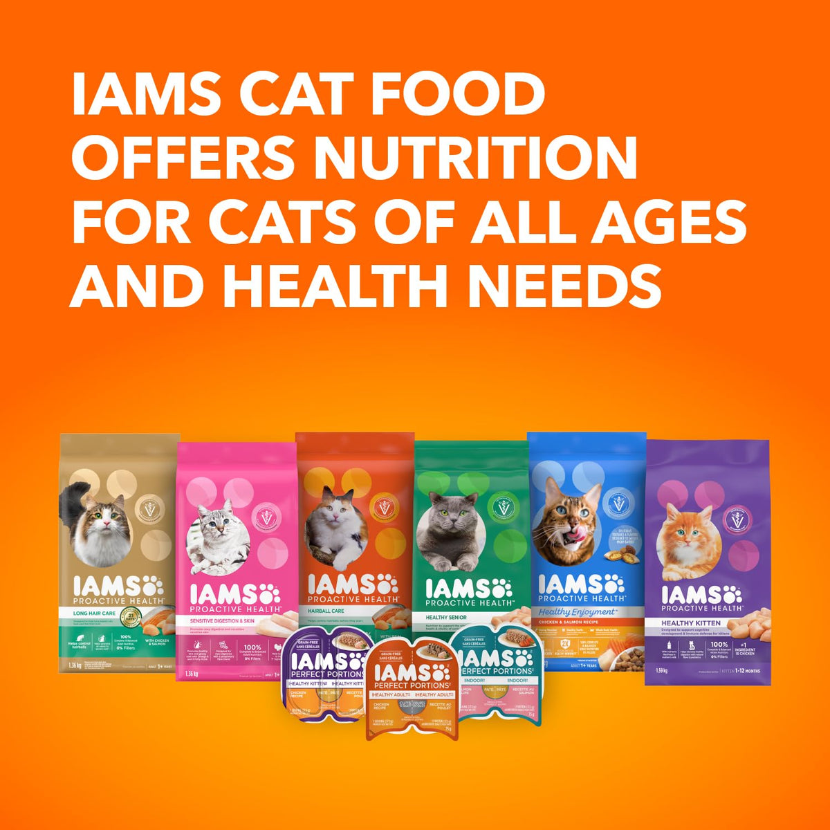 IAMS Perfect Portions Kitten Wet Cat Food, Chicken, 24 x 75 g