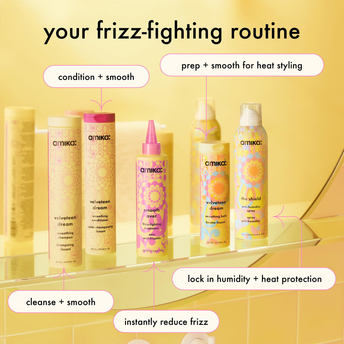 amika The Shield Anti-Humidity Spray, 2.5 oz