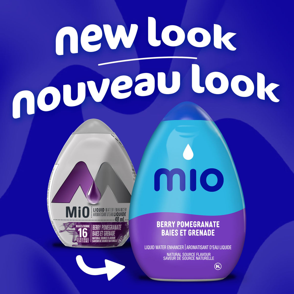 mio Berry Pomegranate Liquid Water Enhancer, 48 ml, 12-Pack