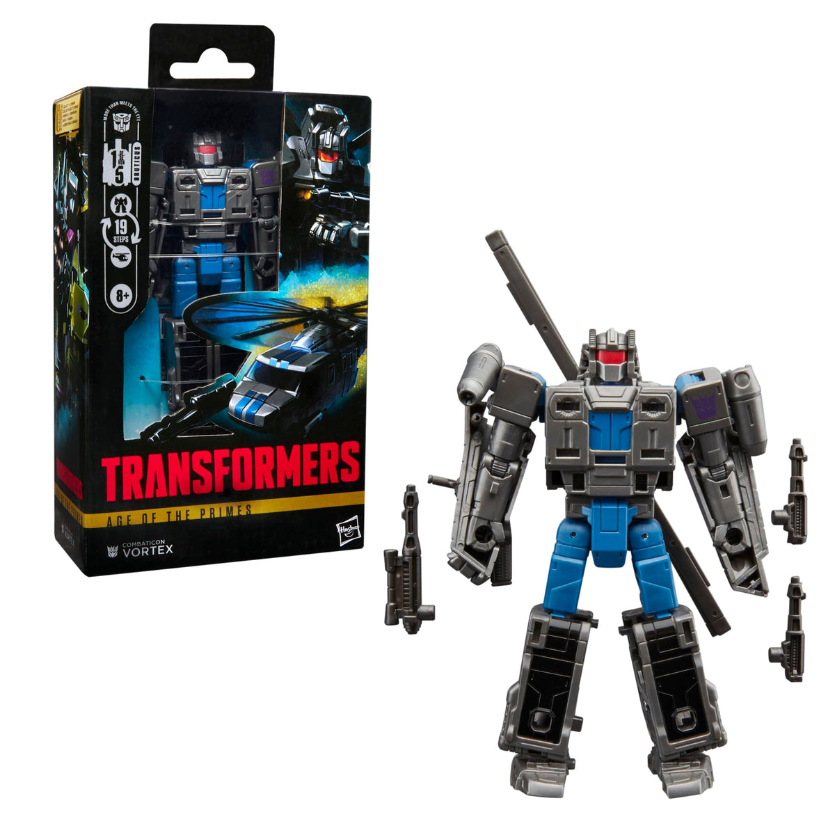 Transformers Age of the Primes Deluxe Combaticon Vortex, 5.5-inch