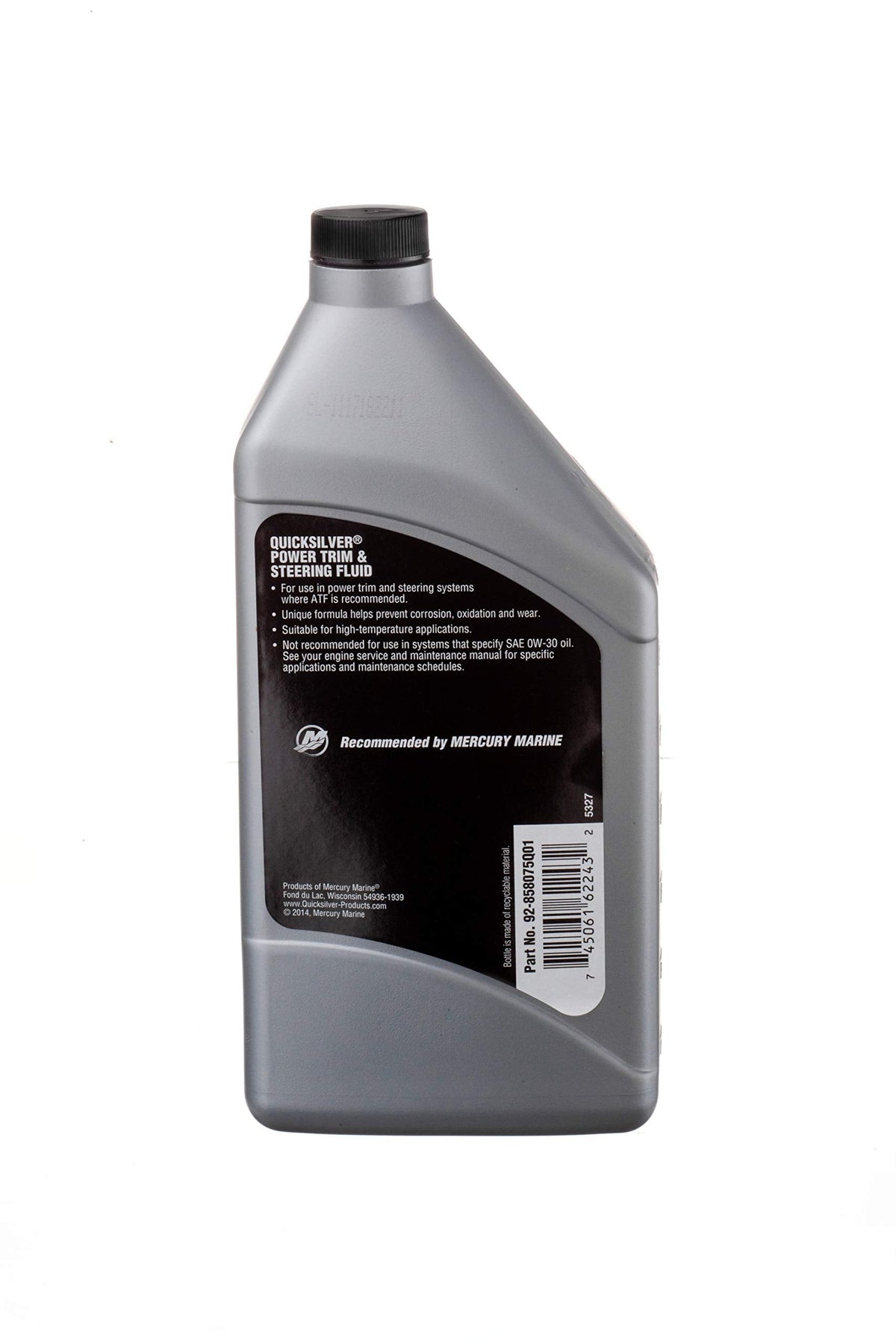 Quicksilver 858075Q01 Power Trim and Steering Fluid, 32oz