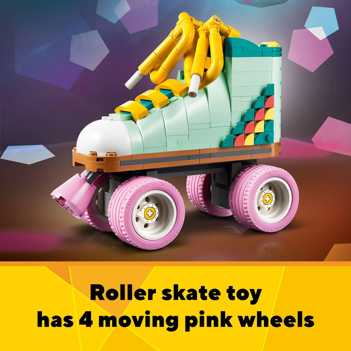 LEGO Creator 3-in-1 Retro Roller Skate Building Kit, 31148