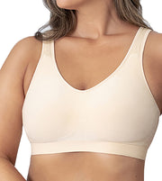 Shapermint Wireless Full Support Seamless Bralette, Nude