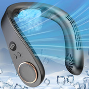 Neck Fan with Cooling Plate, 5500mAh, Black