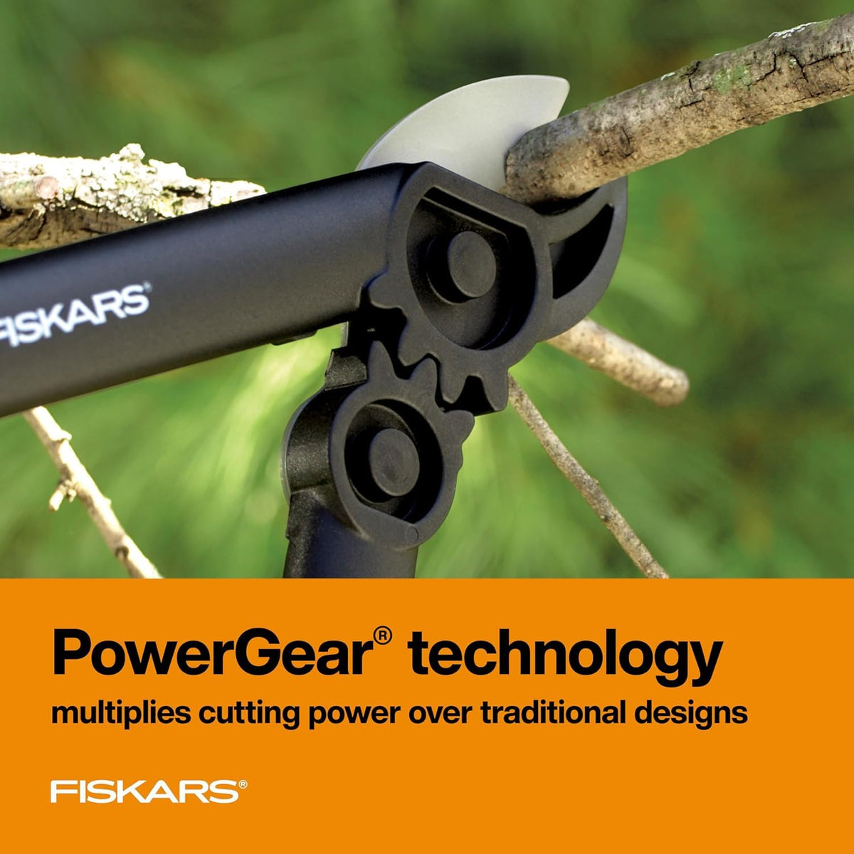 Fiskars 15-Inch PowerGear Loppers