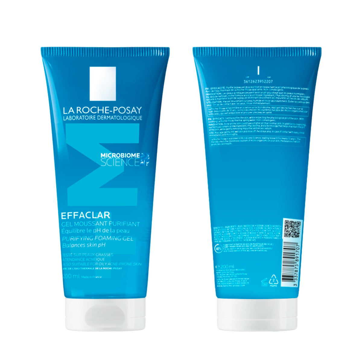 La Roche-Posay Effaclar Purifying Foaming Gel Cleanser, 200 ml