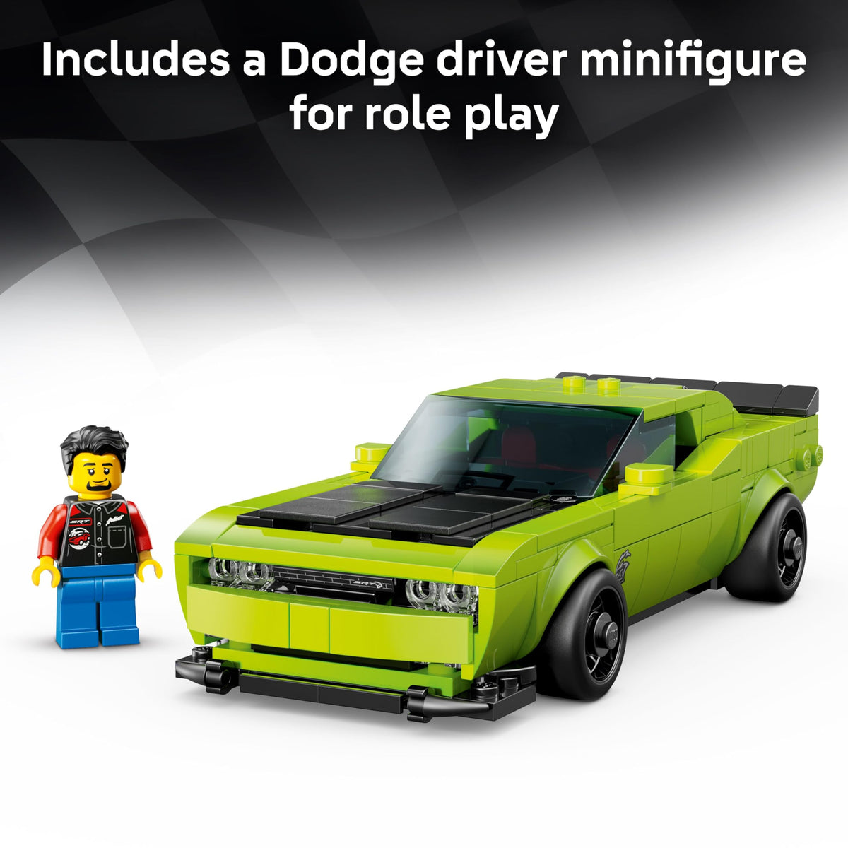 LEGO Speed Champions Dodge Challenger SRT Hellcat, 77237