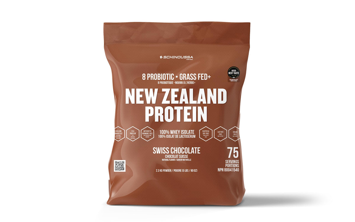 Schinoussa Super Foods Whey Protein Isolate, Swiss Chocolate, 2.3 kg