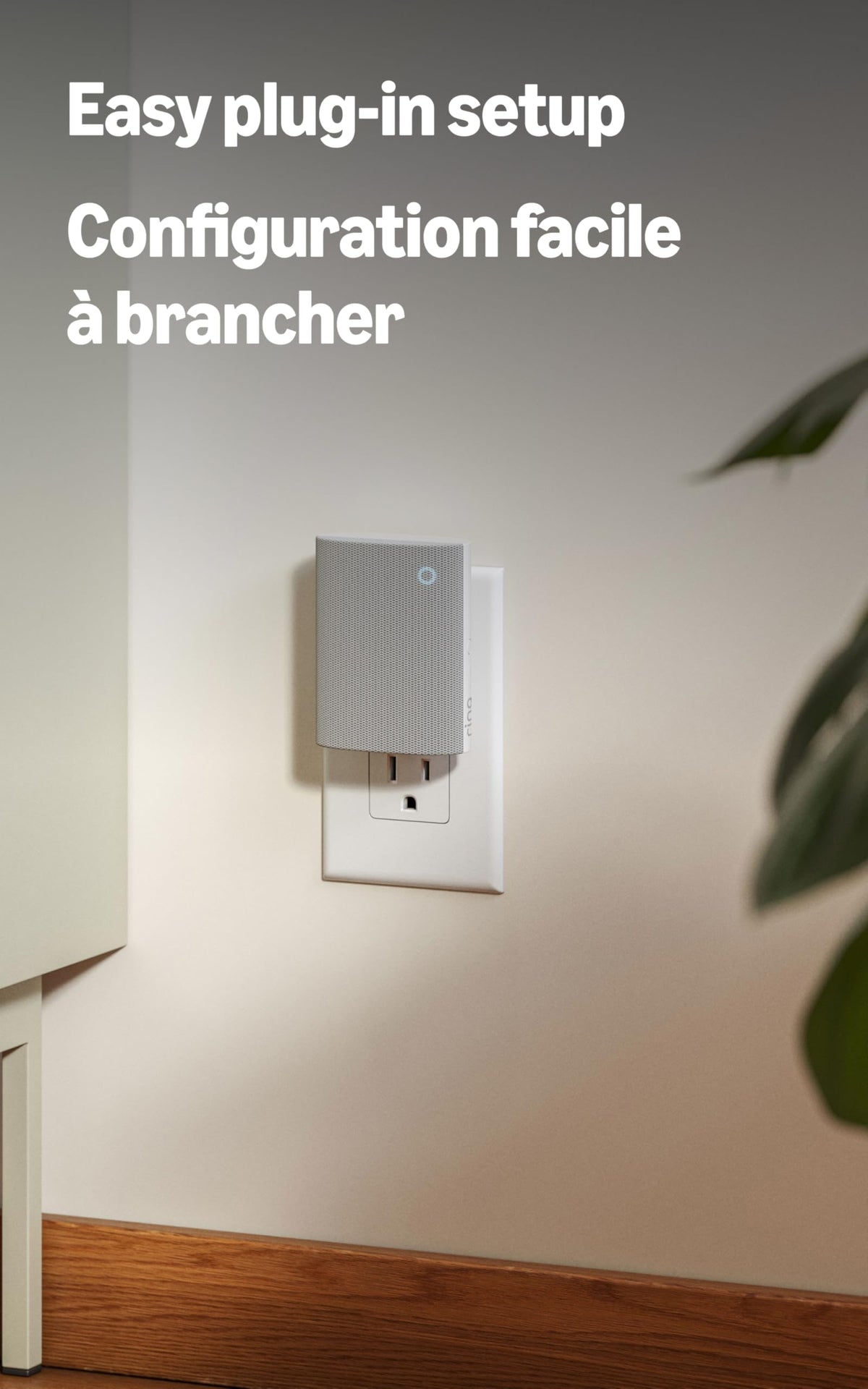 Ring Chime (3rd Gen) Plug-In Doorbell Chime, White