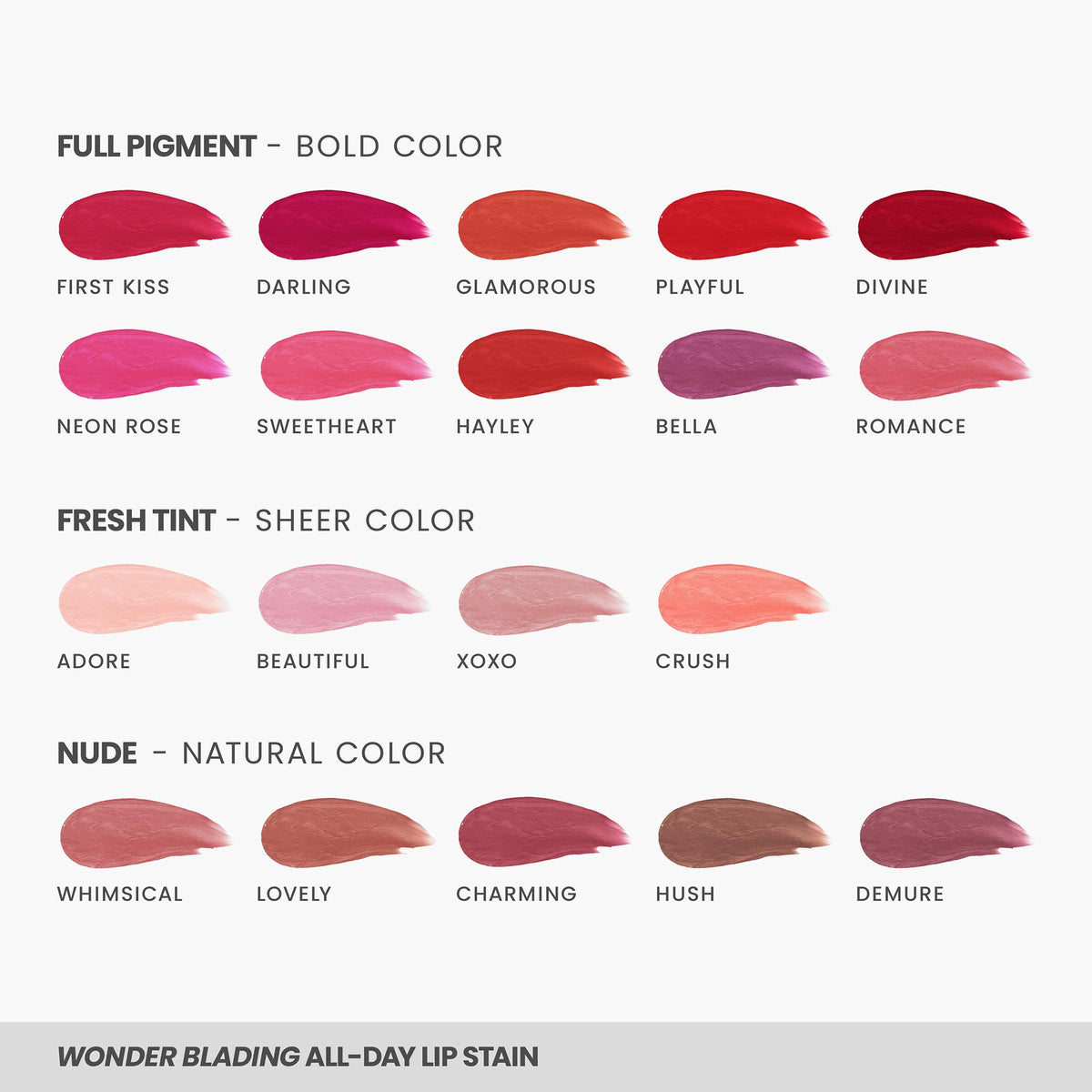 Wonderskin Wonder Blading Lip Stain Peel Off Masque, XOXO