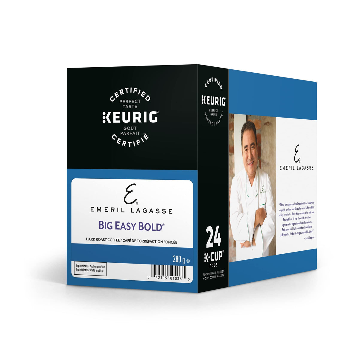 Emeril's Big Easy Bold K-Cup Coffee Pods, 24 Count