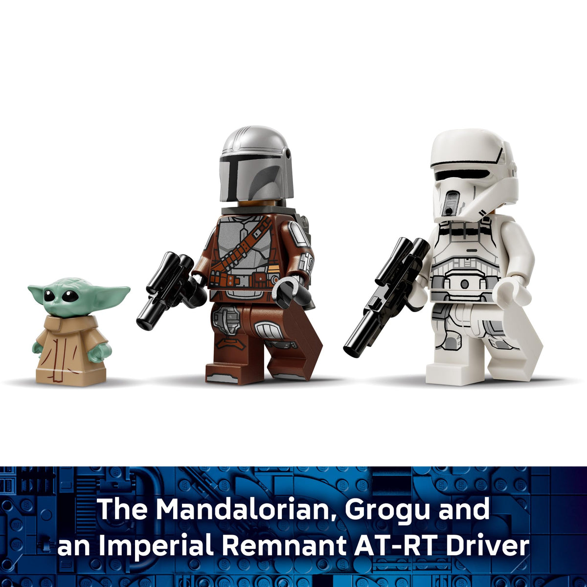 LEGO Star Wars AT-RT Attack with Mandalorian and Grogu, 75444