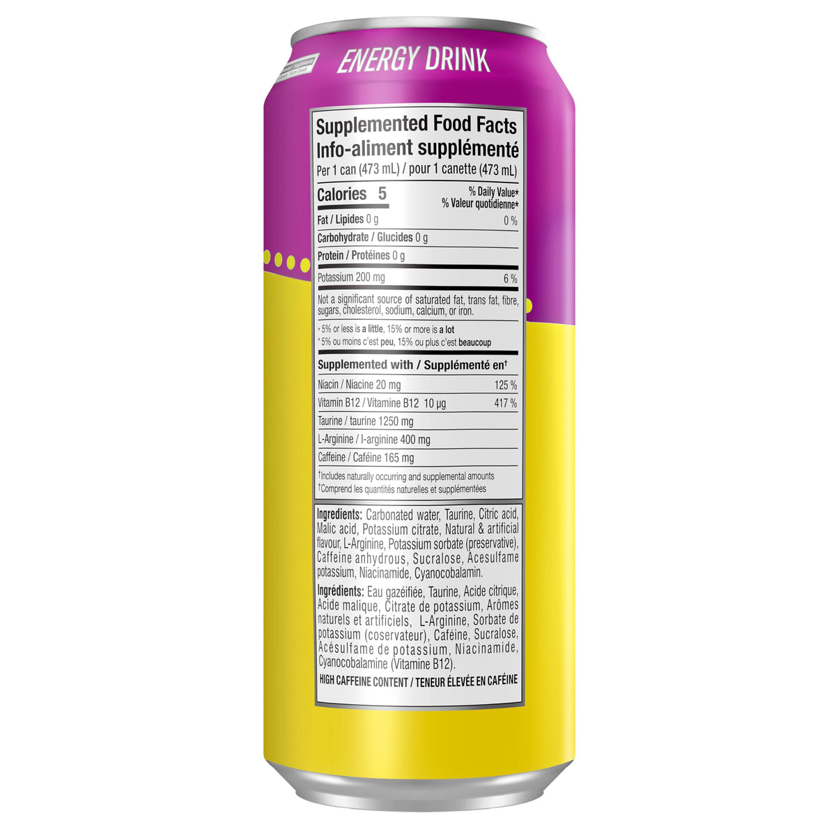 C4 Performance Energy Drink, Grape Popsicle, 12 x 473 ml