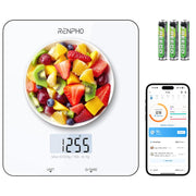 Renpho Smart Food Nutrition Kitchen Scale with App, White