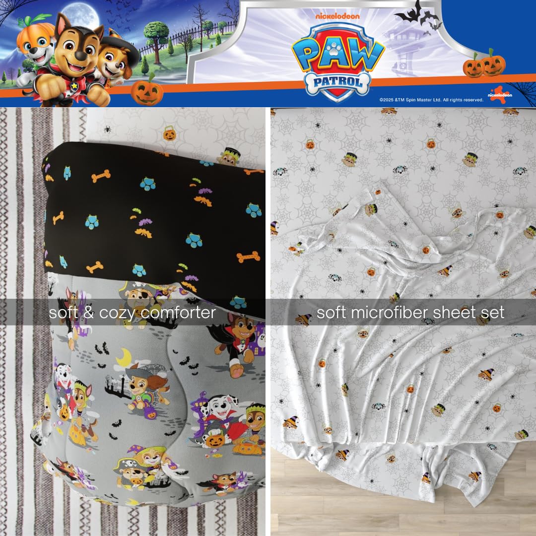 Franco Paw Patrol Kids Bedding 5-Piece Comforter and Sheet Set, Twin