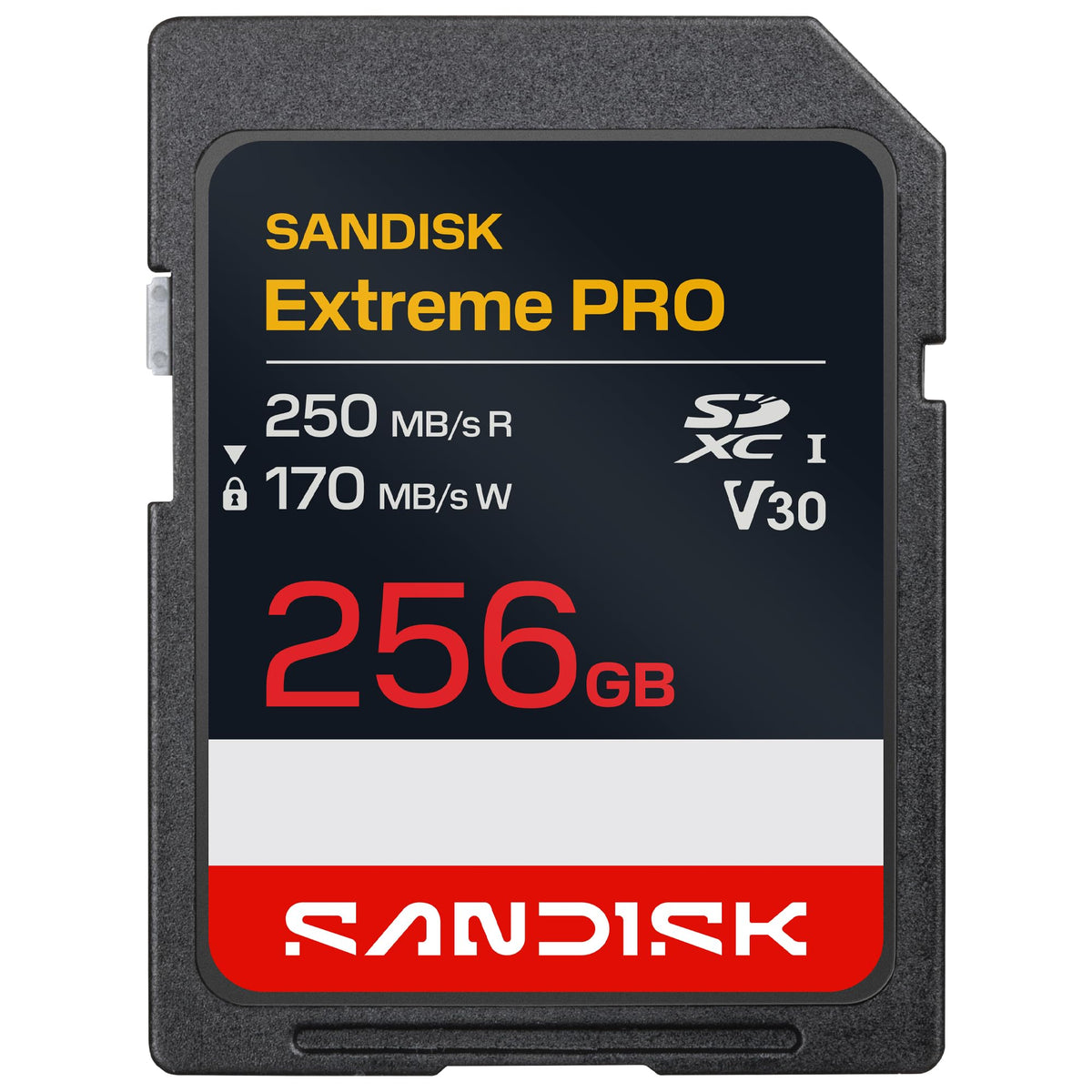 SanDisk 256GB Extreme PRO SD UHS-I Card, 250MB/s, SDSDXXJ-256G-GSCIN