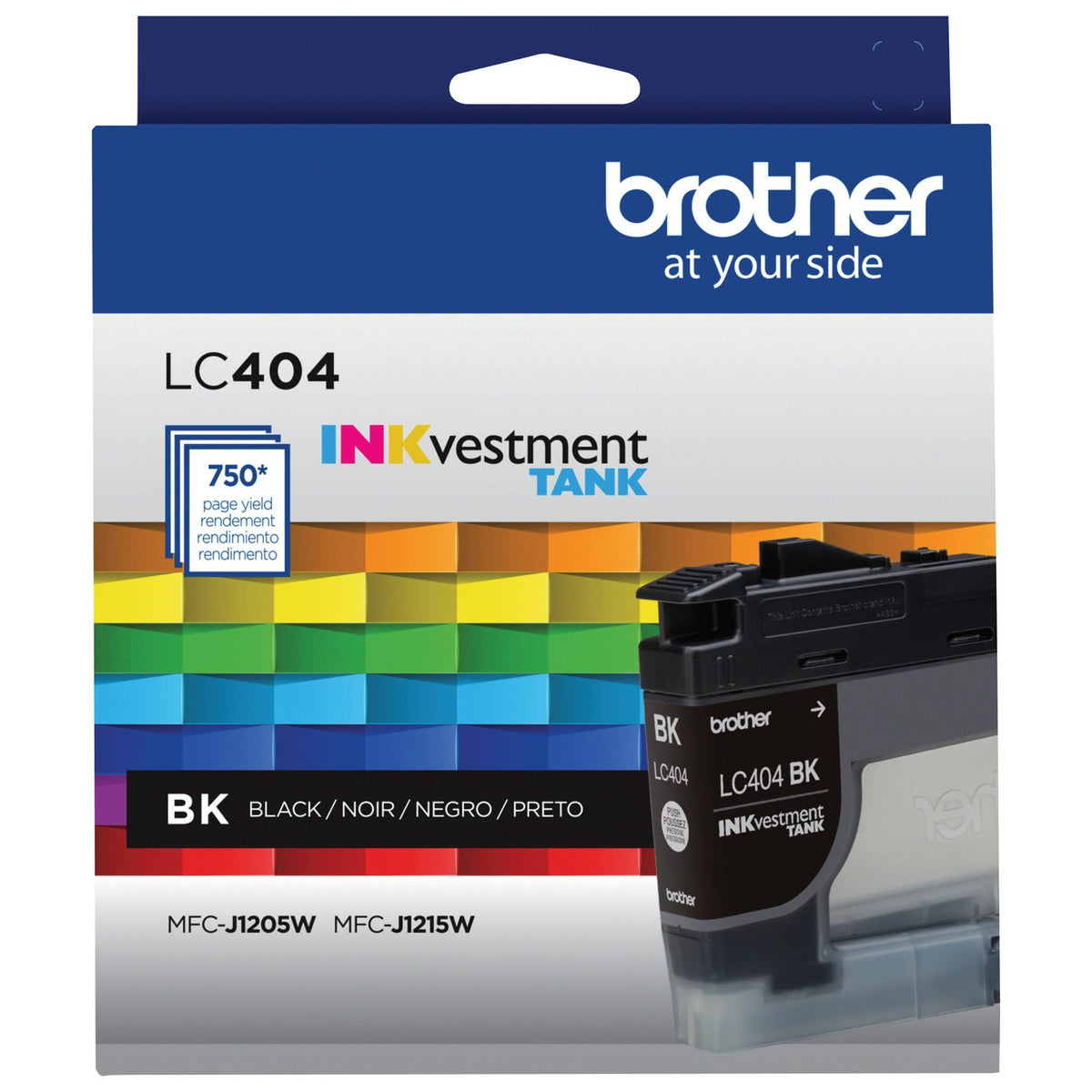 Brother Genuine LC404BKS Standard Yield Black Ink Cartridge