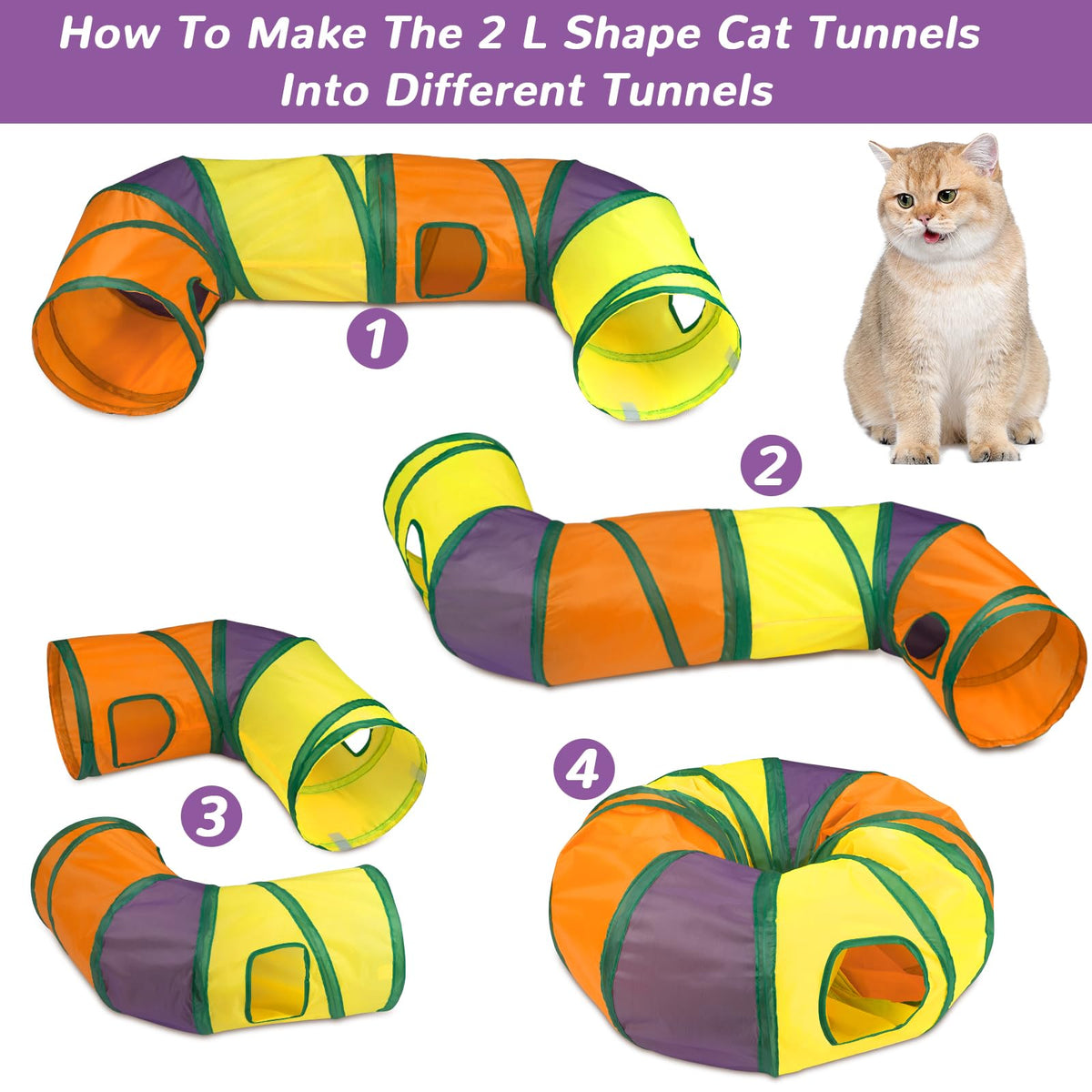 Retro Shaw Cat Toys Set, 33 Pack