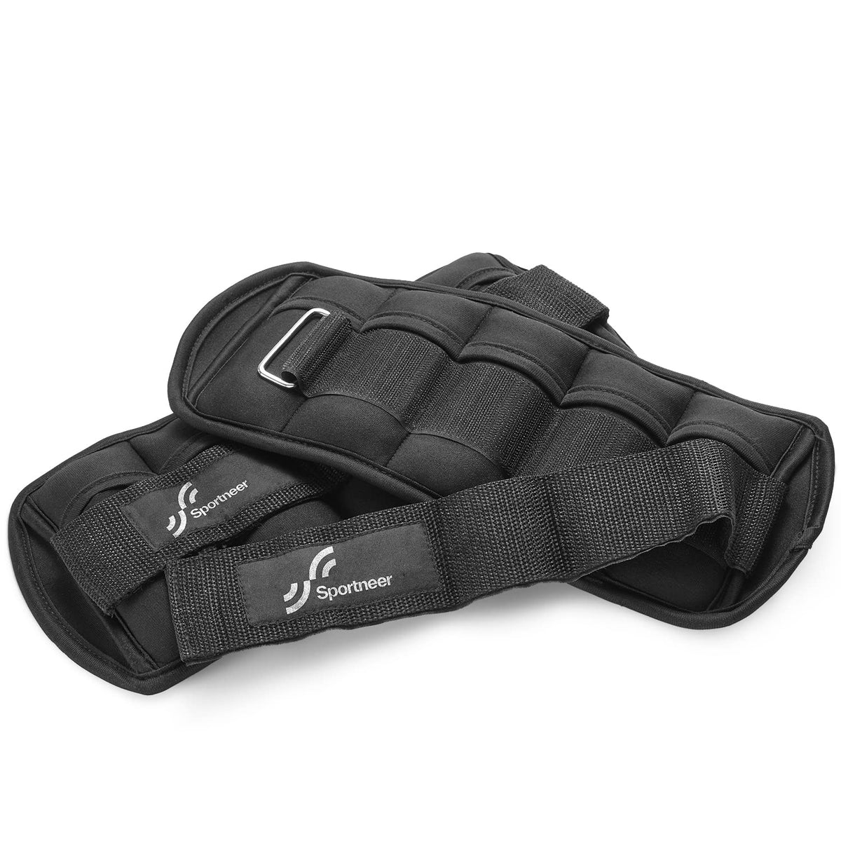 Sportneer Adjustable Ankle Weights, 2-10 lb Pair