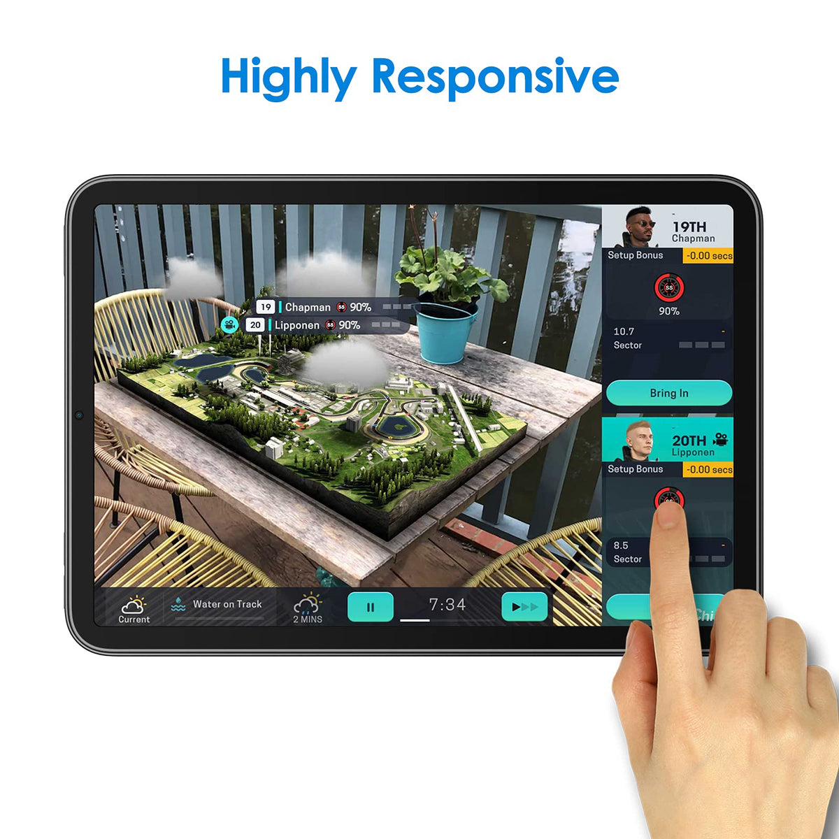 JETech Tempered Glass Screen Protector for iPad mini 8.3-Inch, 2 Pack