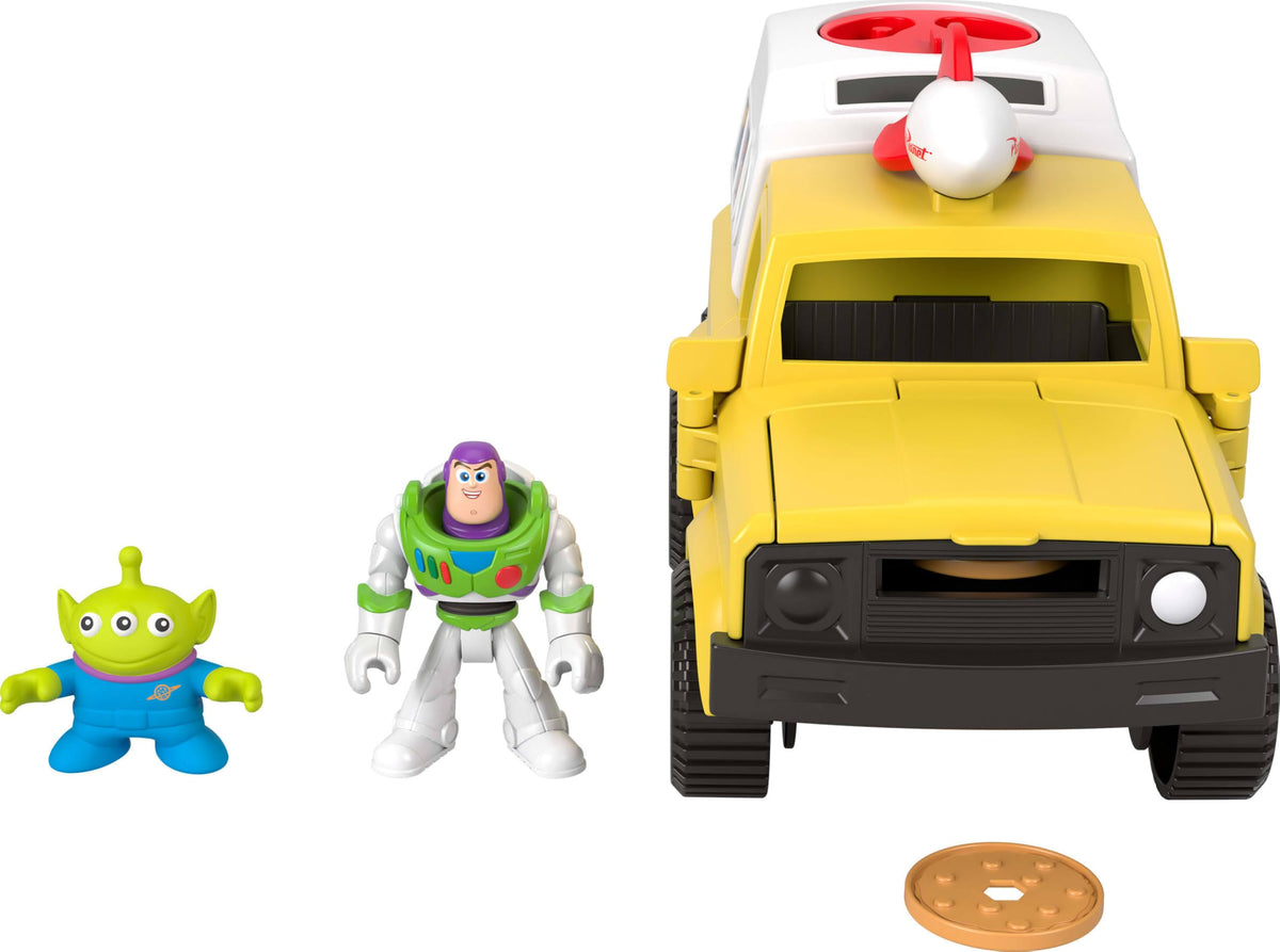 Fisher-Price Imaginext Toy Story Pizza Planet Truck with Buzz Figure