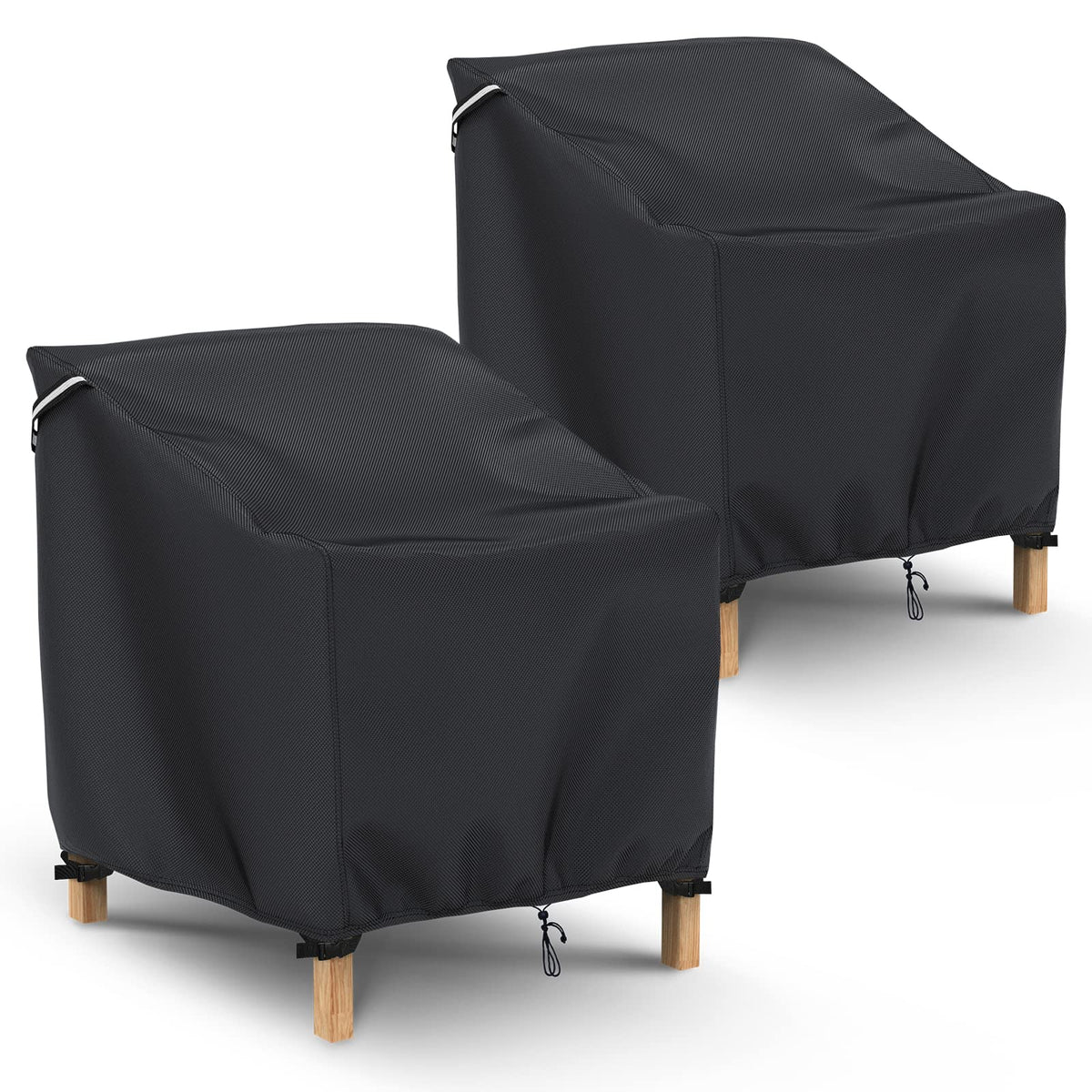 Gasadar Patio Chair Covers, Waterproof, 35"W x 38"D x 31"H, 2 Pack