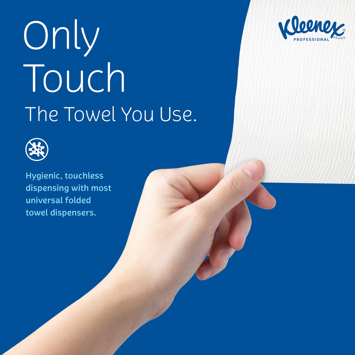 Kleenex Professional Multifold Paper Towels, 8 x 150 Sheets, 02046