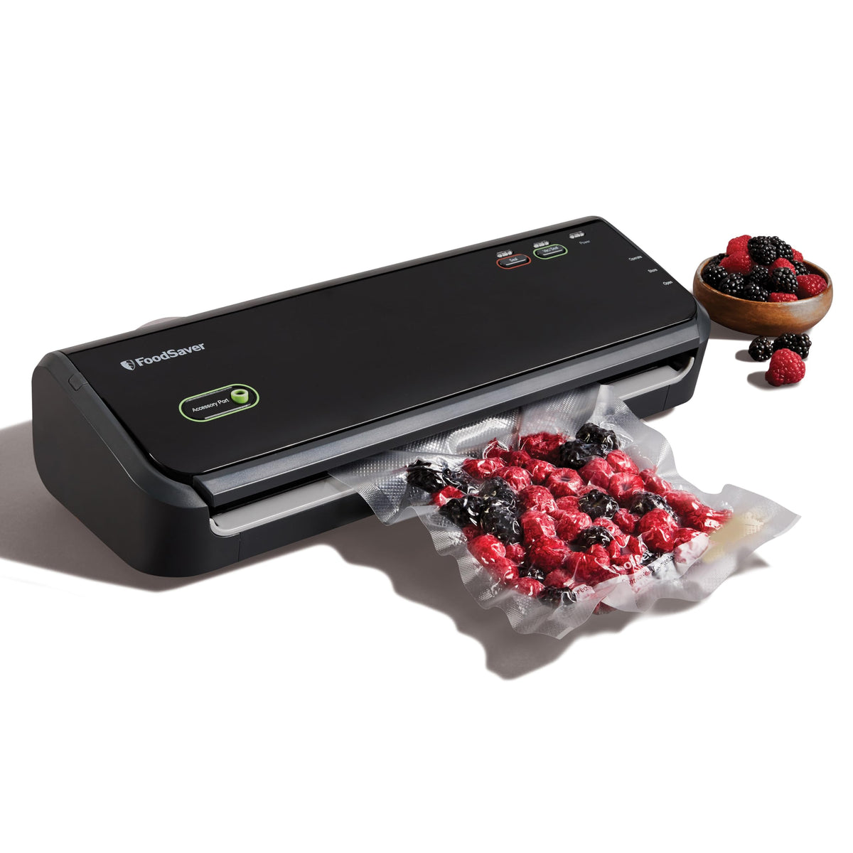 FoodSaver Vacuum Sealer Machine with Handheld Sealer, FM2010, Black