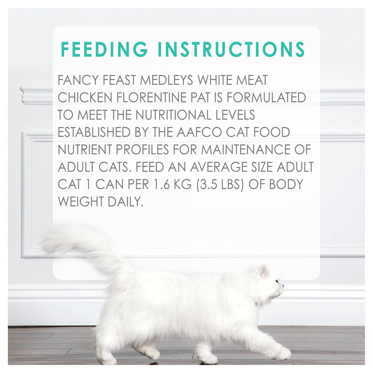 Fancy Feast Medleys Chicken Florentine Pâté Cat Food, 85g (24 Pack)