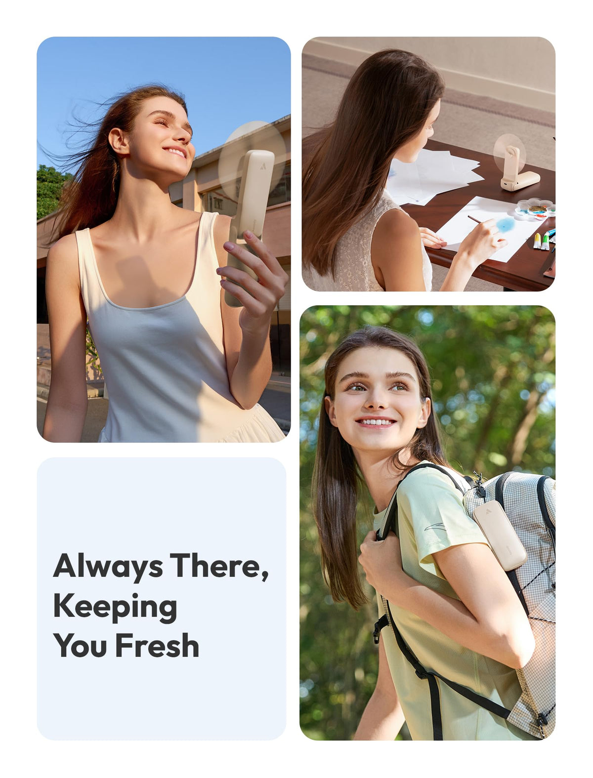 Aecooly Slim Handheld Fan
