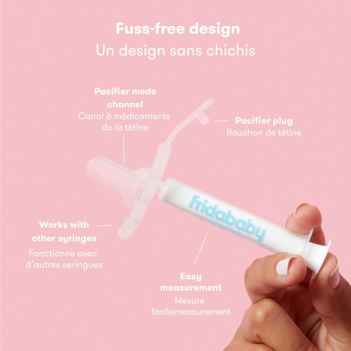 Frida Baby MediFrida Accu-Dose Pacifier Medicine Dispenser