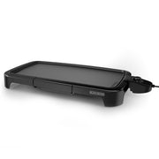 BLACK+DECKER Family-Sized XL Electric Griddle, Removable Drip Tray