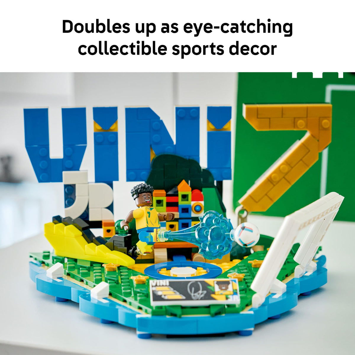 LEGO Editions Vini Jr. Soccer Highlights Building Set (43027)