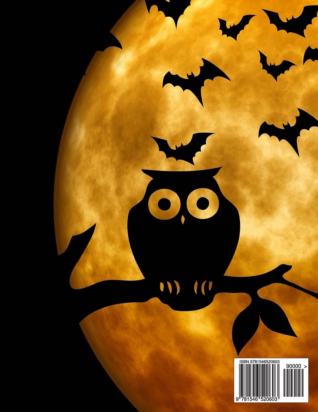 Happy Halloween: Giant-Sized Notebook/Journal with 600 Lined & Numbered Pages