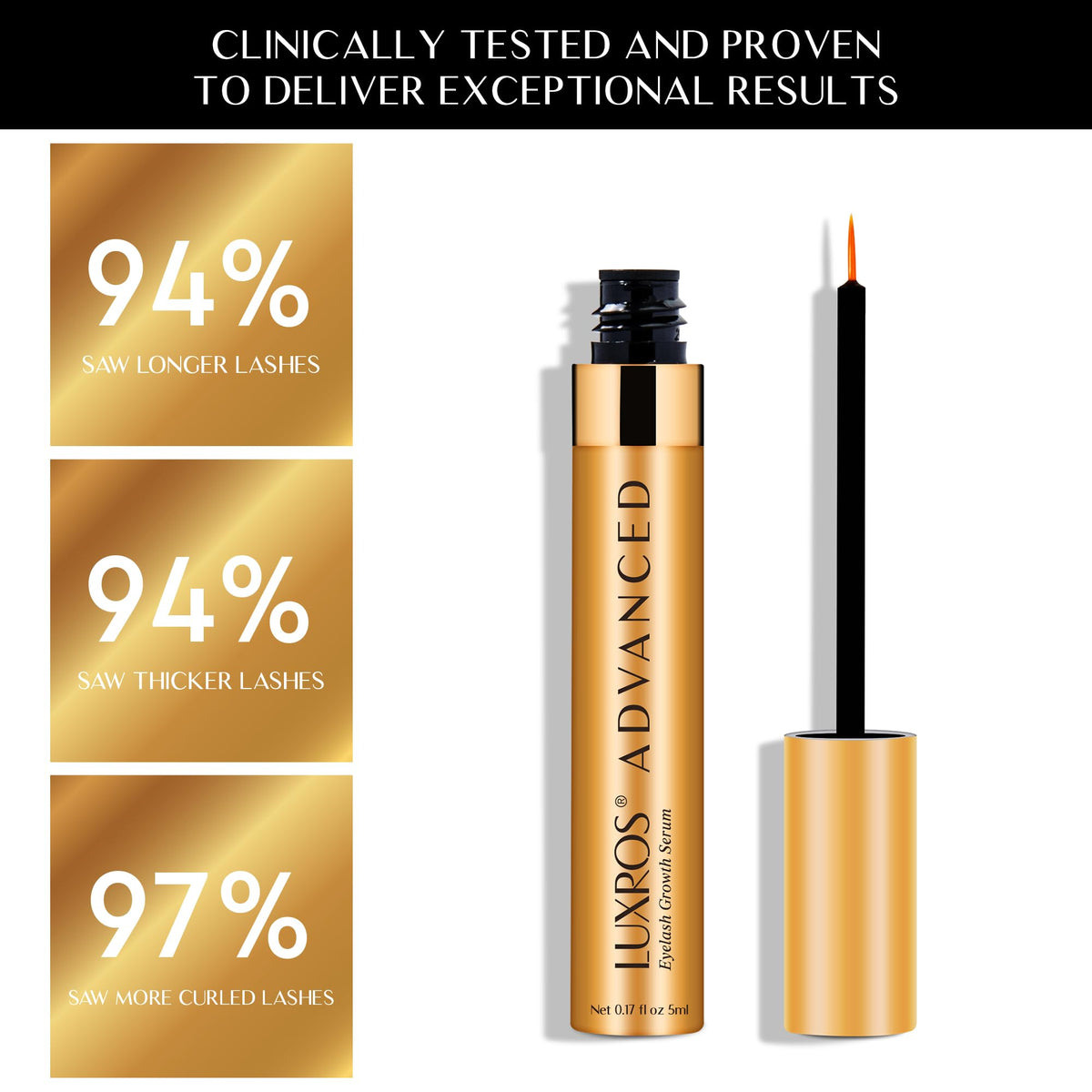 Luxros Eyelash Serum, 5 mL