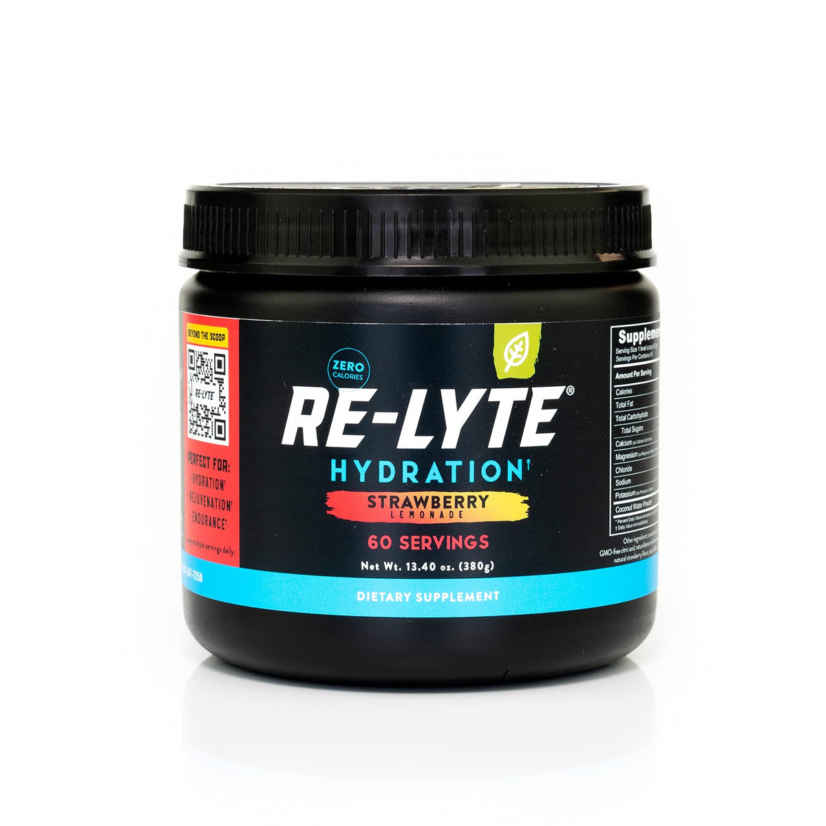 Redmond Re-Lyte Electrolyte Drink Mix, Strawberry Lemonade