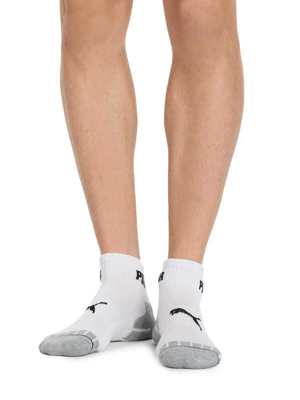 PUMA Men's Athletic Cushioned Quarter Crew Socks, 8 Pack, 10-13