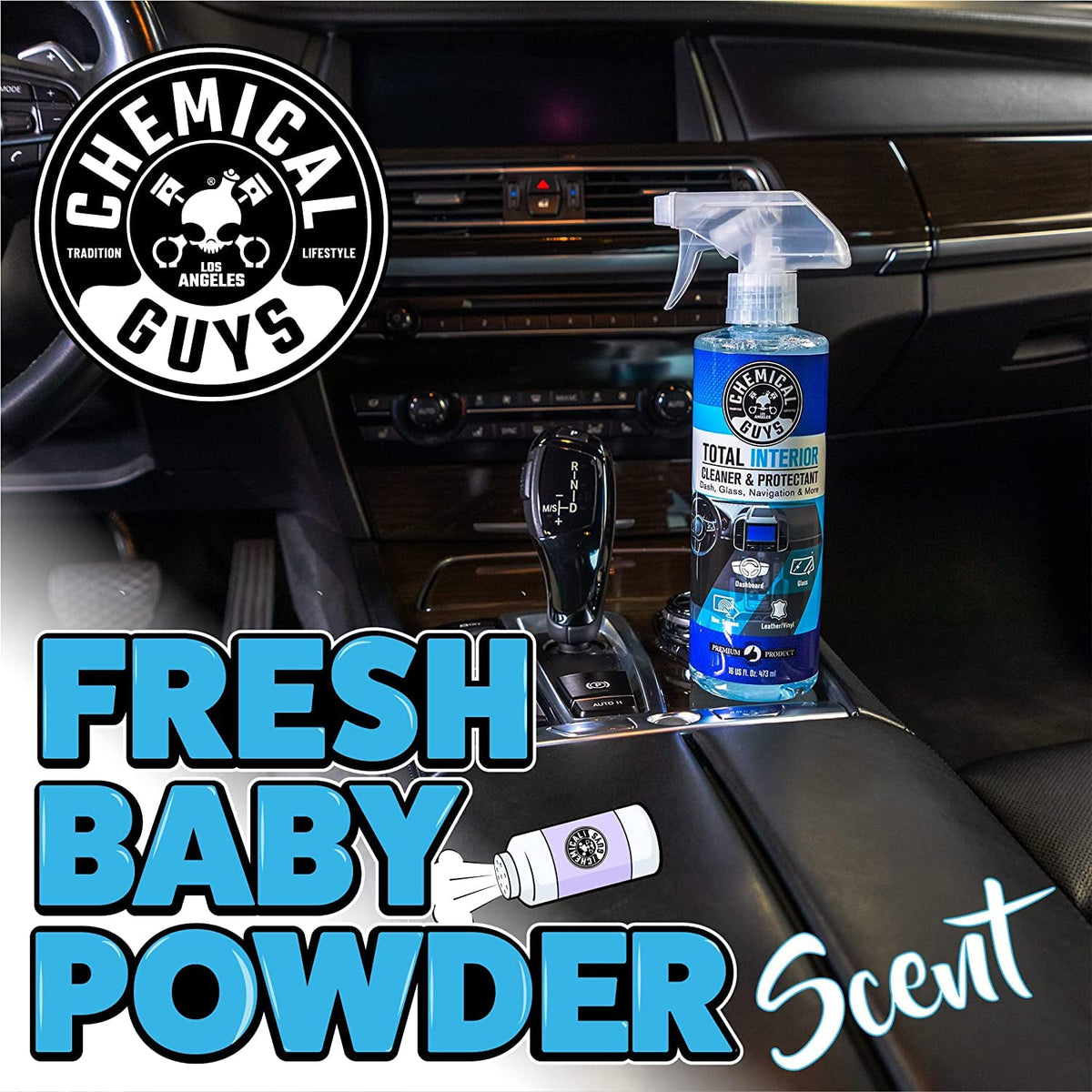 Chemical Guys Total Interior Cleaner and Protectant, 473 ml, 2 Pack