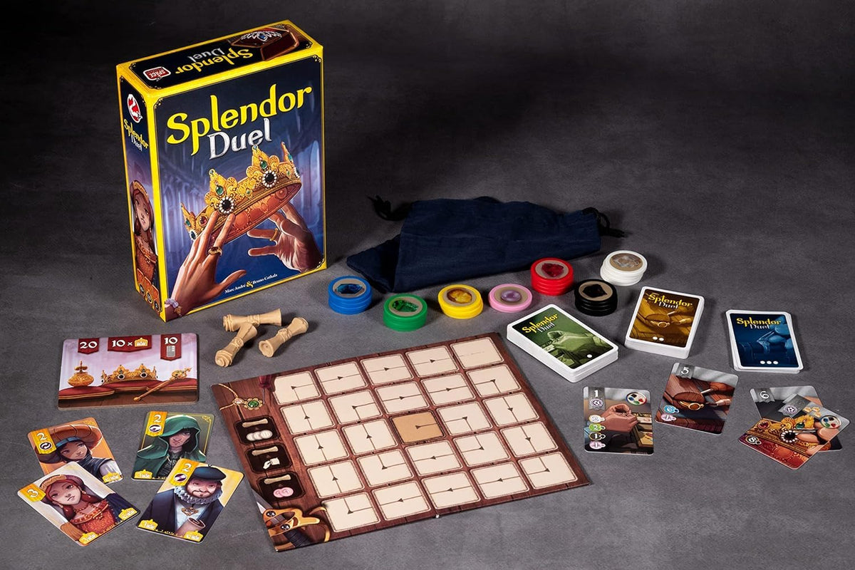 Splendor Duel (Bilingual French/English Version), Asmodee