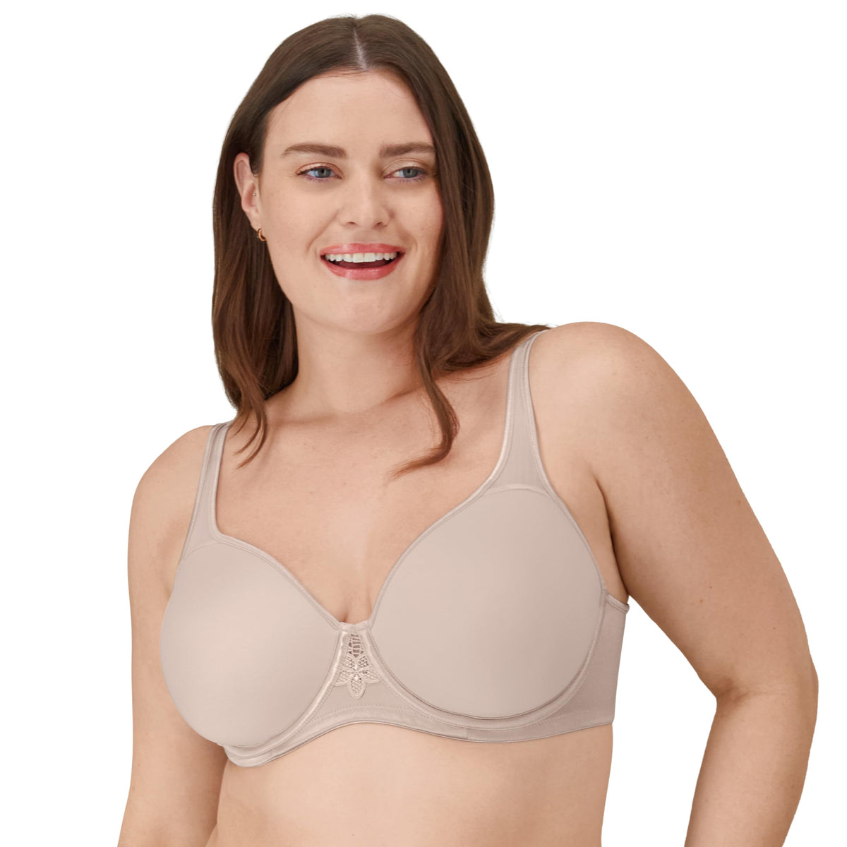 Wonderbra Plus Full Support Underwire Bra, Blush Cosmetic, 38d